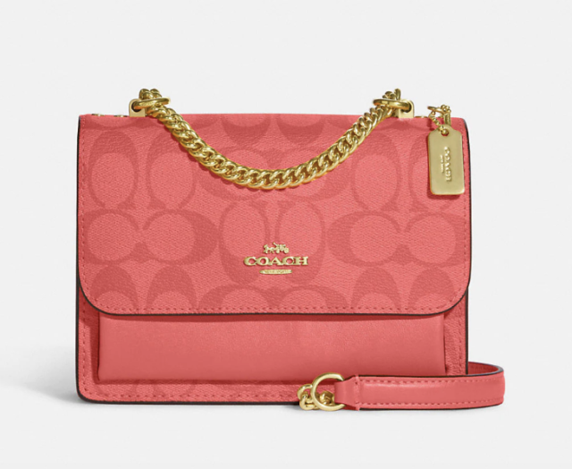 Coach Outlet Mini Klare Crossbody in Pink