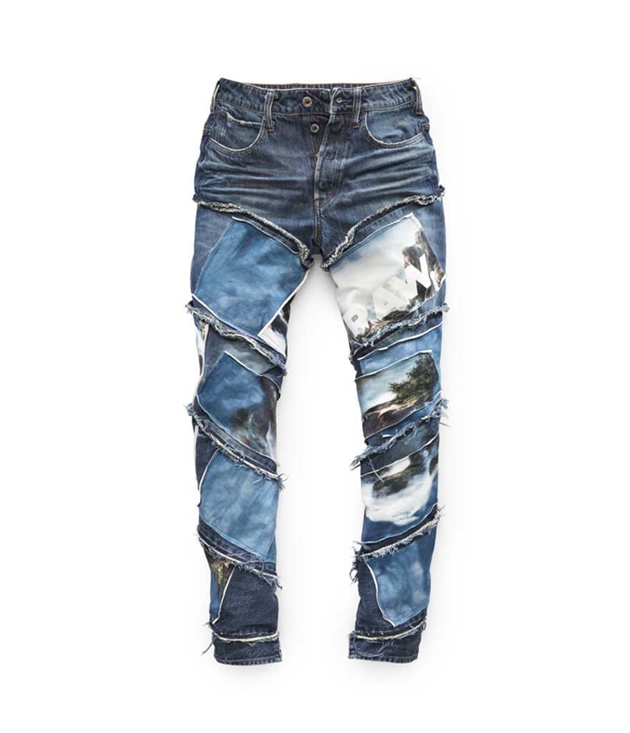 <p>Spiraq RFTP Patches Water 3D Slim Jeans, $360, <a rel="noopener" href="https://fave.co/2NvVnui" target="_blank" data-ylk="slk:g-star.com;elm:context_link;itc:0;sec:content-canvas" class="link ">g-star.com </a> </p>