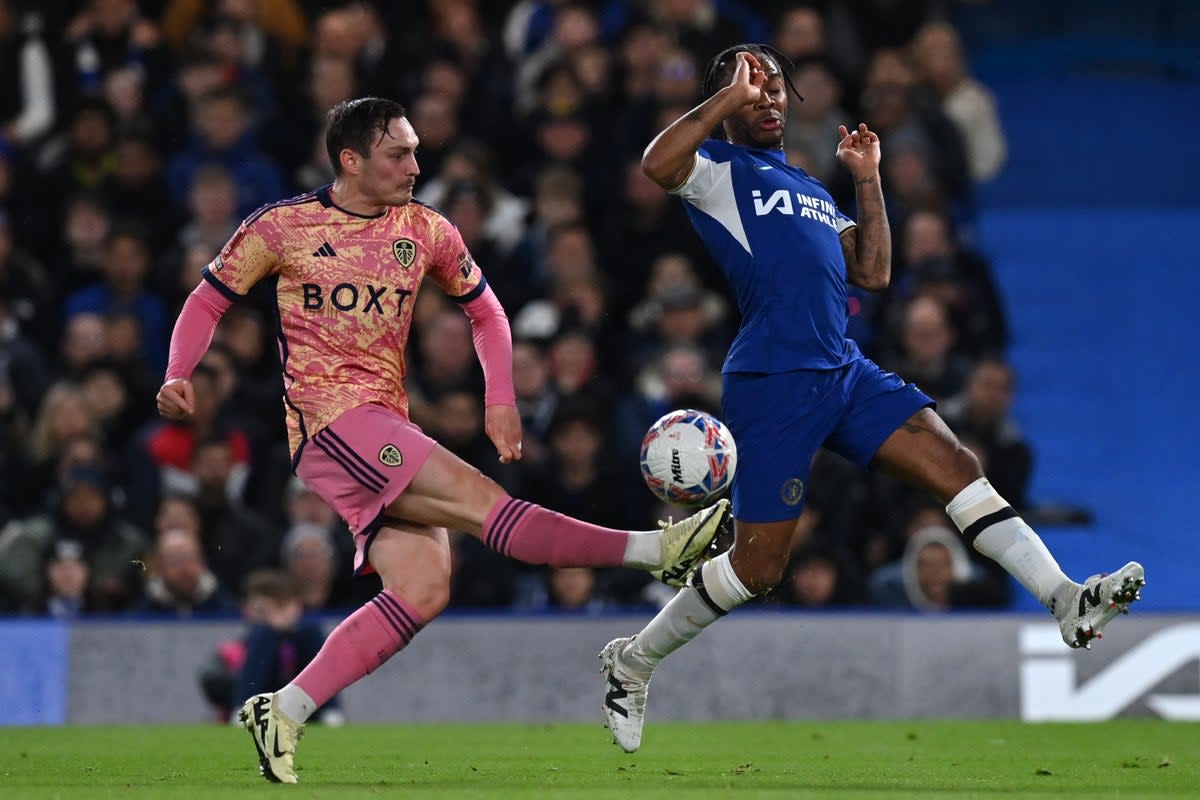 Raheem Sterling provided an assist but was booed off (AFP via Getty Images)