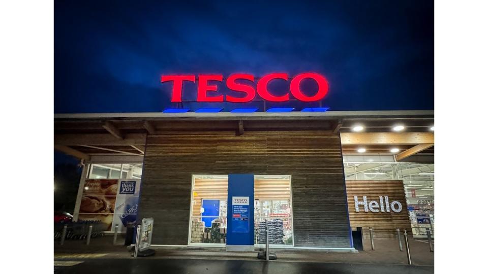 A Tesco store