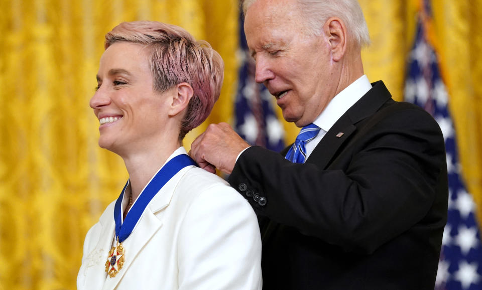 2022 bekam Megan Rapinoe die 