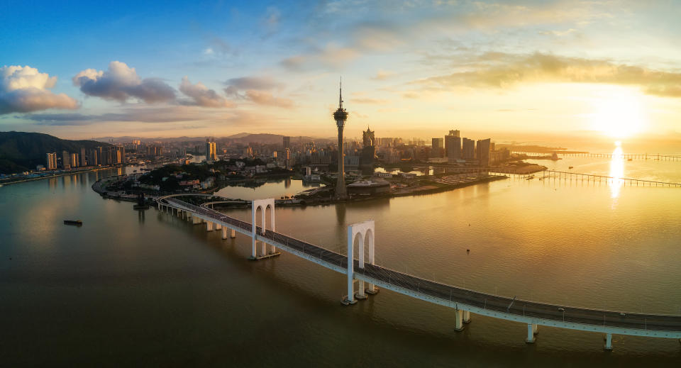 Macau skyline. (Photo: Getty Images)