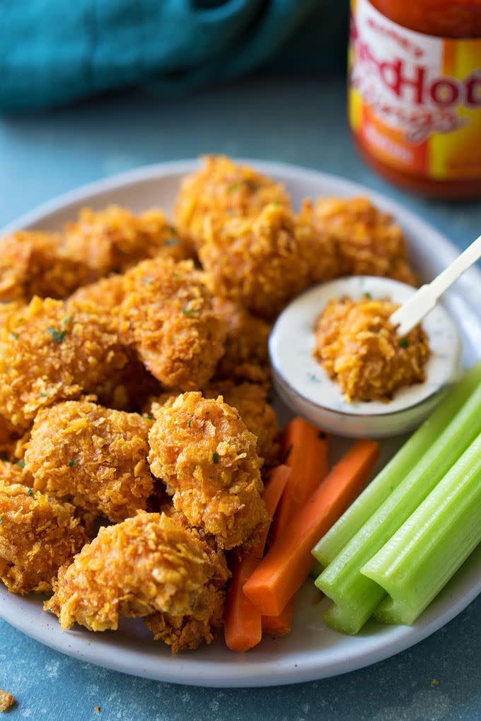 Crispy Buffalo Chicken Nuggets