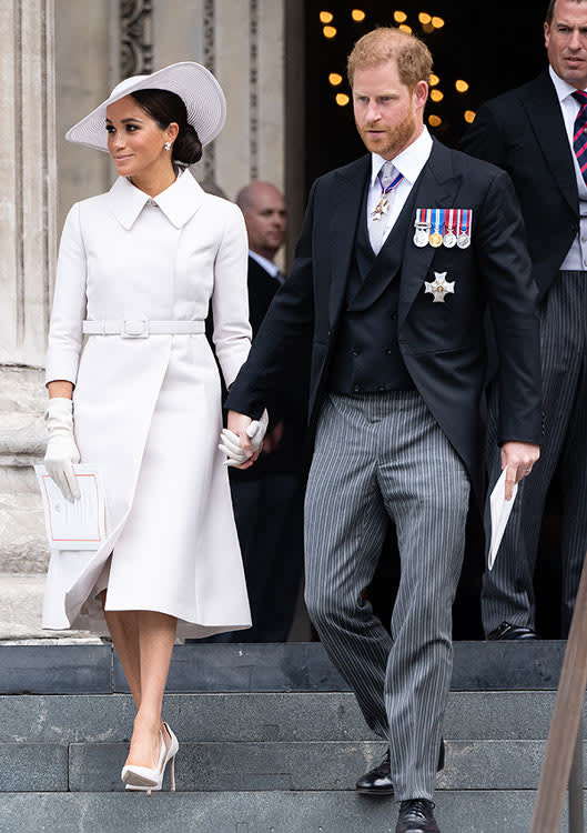 Meghan Markle y el príncipe Harry 