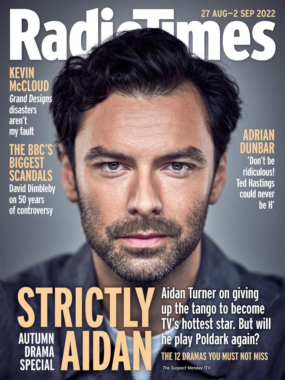 Aidan Turner has reflected on his Poldark popularity in an interview with Radio Times (Radio Times/PA)