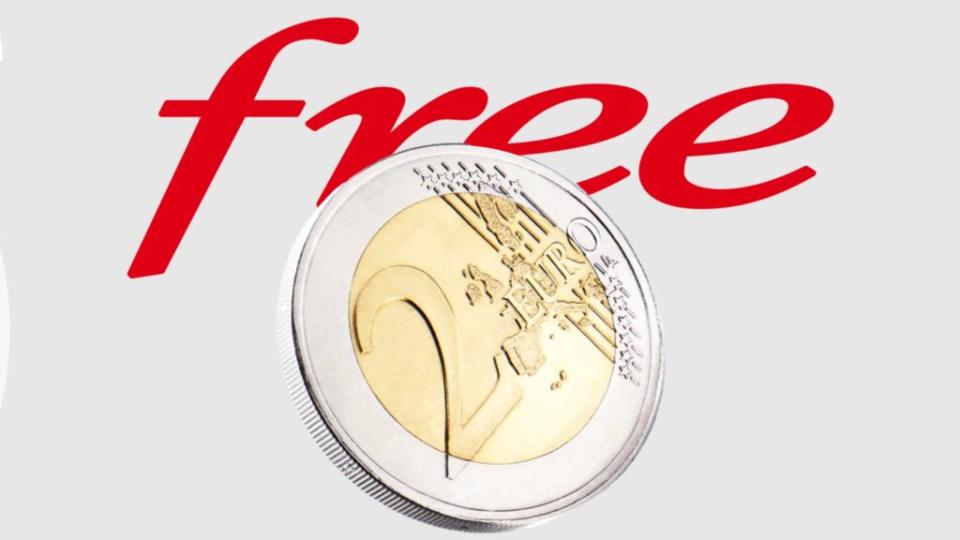 Free 2 euros. // Source : Numerama