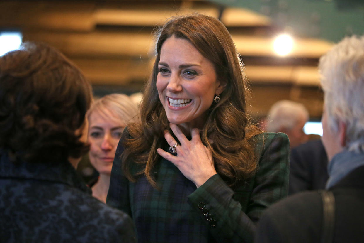 The Duchess of Cambridge in Dundee on Tuesday [Photo: Getty]