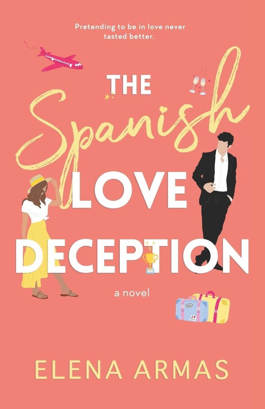 In Elena Armas' debut, the tropes are plentiful: enemies-to-lovers, fake dating, slow burn, and of course: grumpy/sunshine. Lina needs a date to her sister's wedding, and her work nemesis Aaron — the steely blue-eyed thorn in her side —is the only one willing to come and go along with her charade of toting him around as her boyfriend. Lots of banter ensues, and Lina gets to see inside Aaron's soft center to the cinnamon roll he really is.Get it from Bookshop or a local bookstore through Indiebound here.