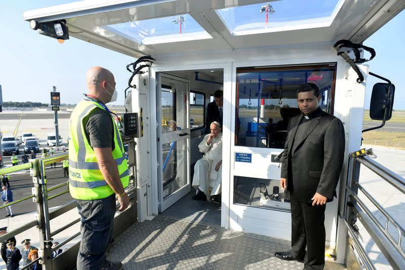 Pope Francis departs for his apostolic visit to Canada