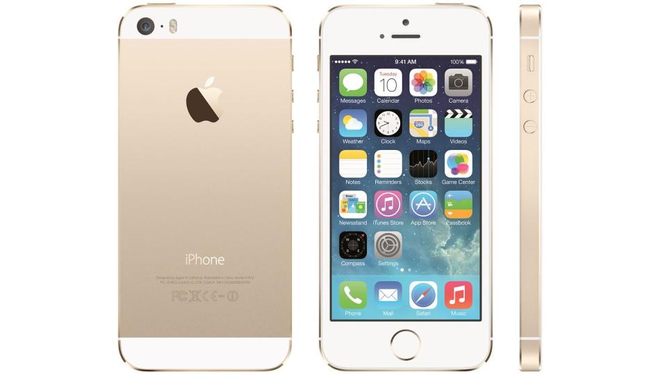 <p>Another modest improvement on the previous year's dramatic smartphone revolution, the iPhone 5S touched down in 2013 with improved software, a customary CPU bump, oh, and who could forget the birth of the gold smartphone?</p><p>However, the phone's big selling point was the inclusion of the biometric TouchID sensor. Letting you unlock your device with envy-inducing levels of mystery, companies had been sticking fingerprint sensors into kit for years, but it took Apple to make it appeal to the masses. Again, the Android onslaught edged closer.</p>