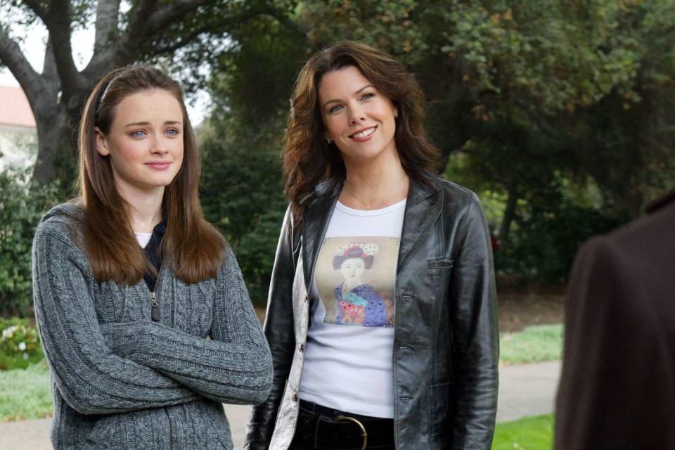 Screenshot from "Gilmore Girls"