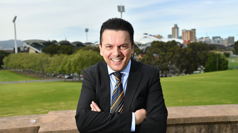 Outgoing senator Nick Xenophon said the irony of his verdict was not lost on him. Source: AAP