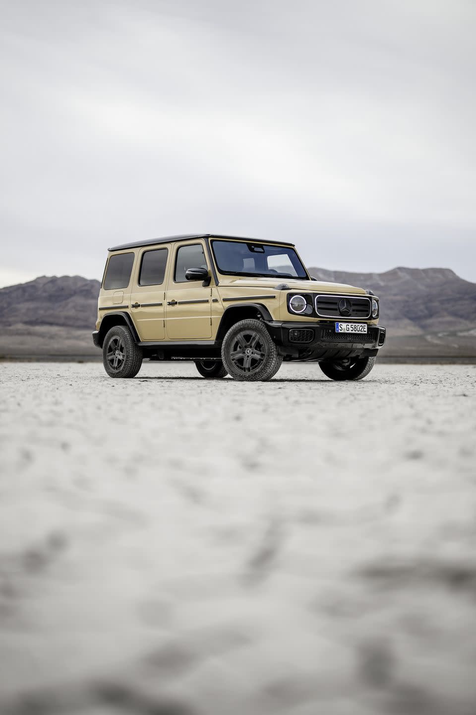 mercedes benz g 580 with eq technology press images