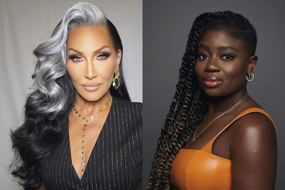 Michelle Visage and Clara Amfo will present the 2023 BAFTA Television Awards red. carpet on Sunday, 14 May. (Matt Holyoak/BAFTA)