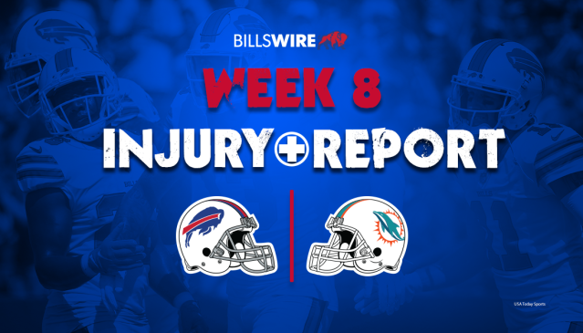 Bills vs. Dolphins: Final Friday injury reports