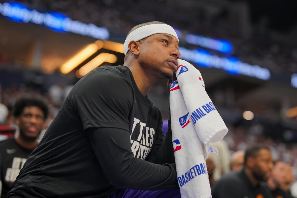Phoenix Suns guard Isaiah Thomas addressed the impact the lack of a point guard had on his team in the NBA Playoffs loss to the Minnesota Timberwolves.