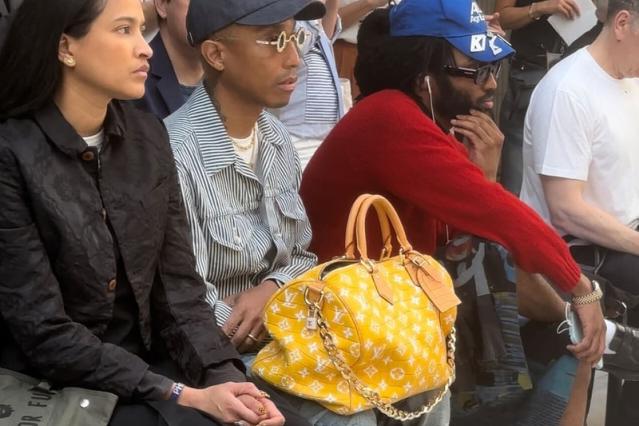 The Louis Vuitton SS24 menswear show draws in the celebrities
