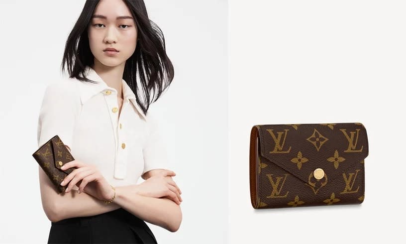 LOUIS VUITTON VICTORINE 錢包，NT$19,100。圖片來源：LOUIS VUITTON