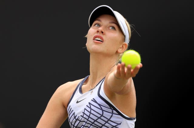 Anastasia Potapova plays in Birmingham