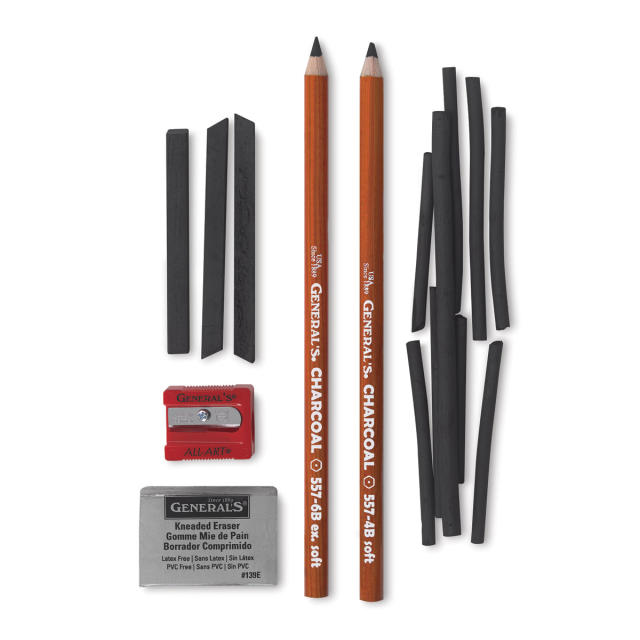 Pitt Compressed Charcoal Pencil Hard