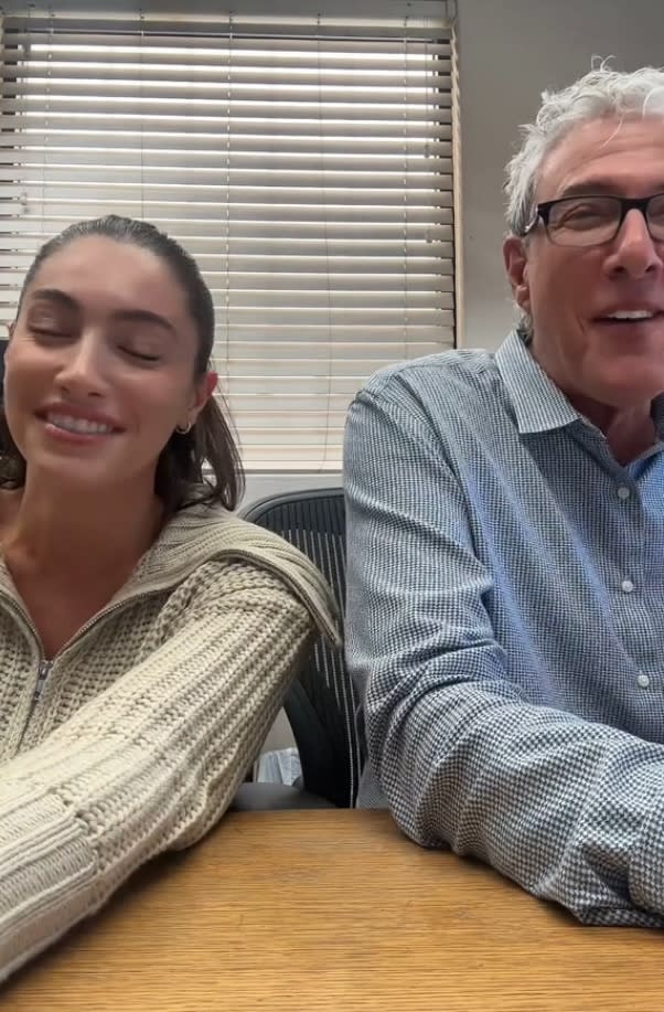 Julia Pennachio made a TikTok video with her dad and boss explaining what her job duties include. tiktok.com/@juliapennachio