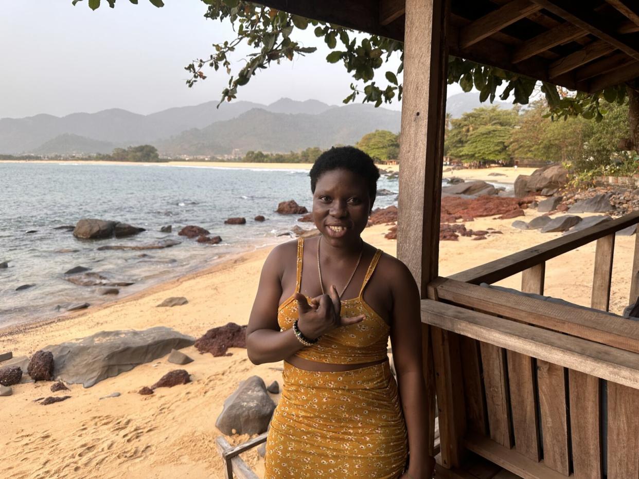 Kadiatu "KK" Kamara, Sierra Leone's Only Female Surfer