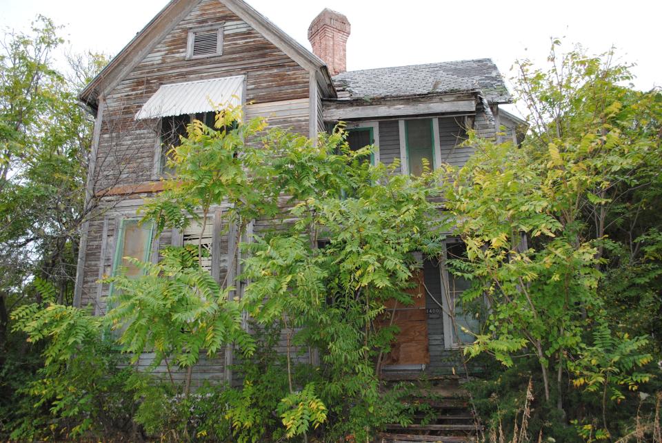 The Berry Brown house at 1400 Travis St. is one of the oldest standing landmark buildings in Wichita Falls. It's time may be running out because of its deteriorated condition.