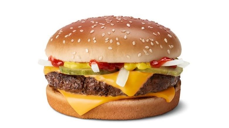 McDonald's Quarter Pounder with cheese