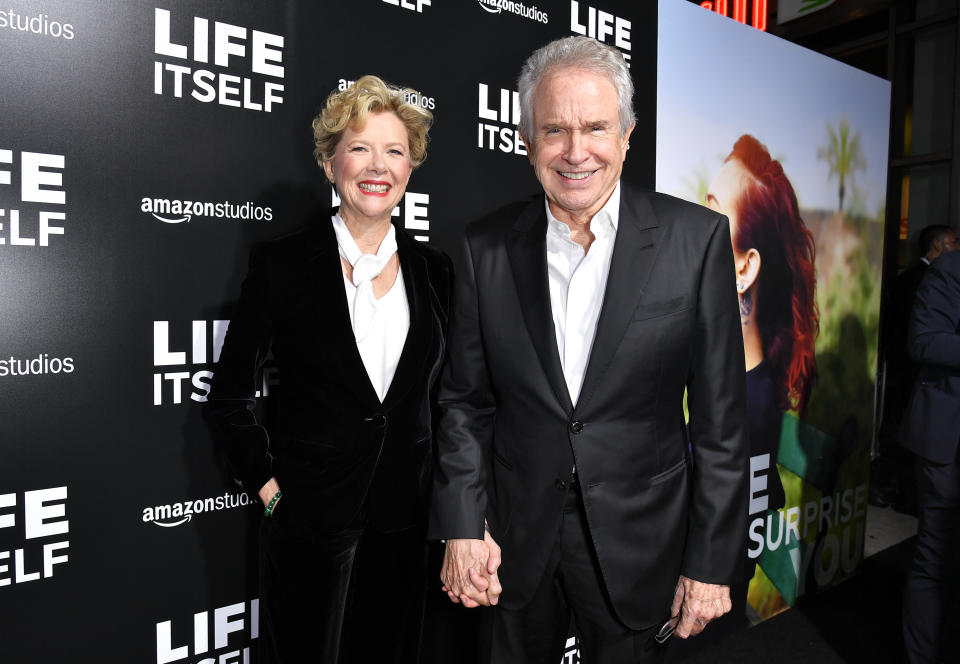 Annette Bening and Warren Beatty 