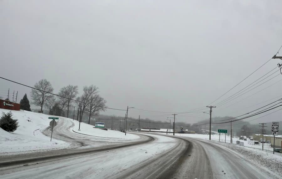 Snow in Wayne County (Courtesy: Wayne County Sheriff’s Office)