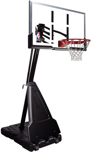 moveable basketball hoop spalding