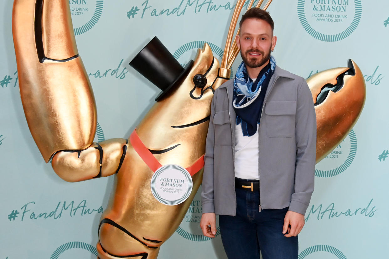 John Whaite, who has recently discussed his ADHD diagnosis. (Getty Images)