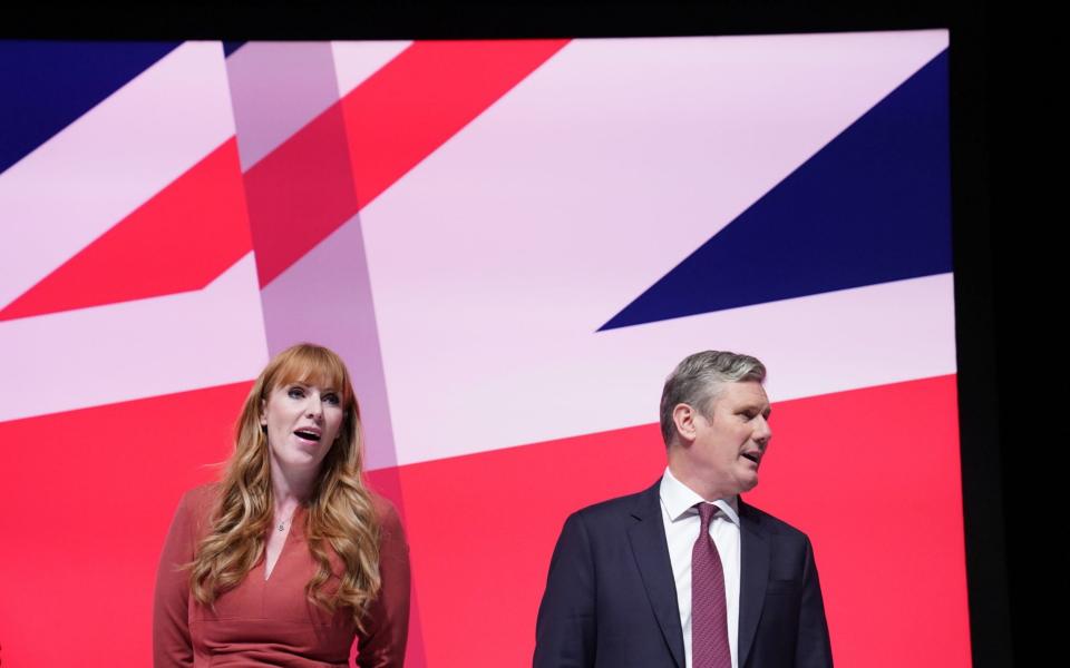 Angela Rayner and Sir Keir Starmer - Stefan Rousseau/PA Wire