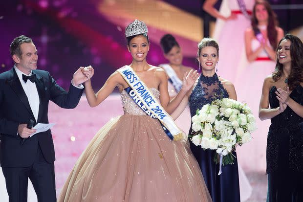 Flora Coquerel le soir de son élection en décembre 2013