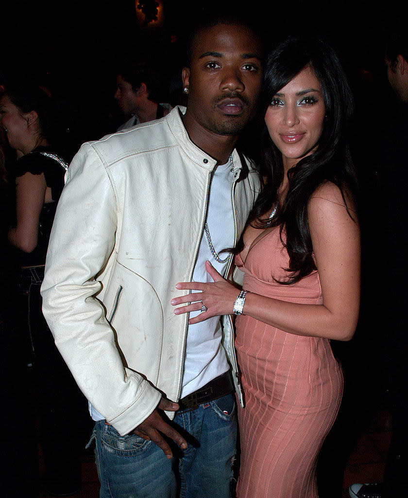 Ray J and Kim Kardashian