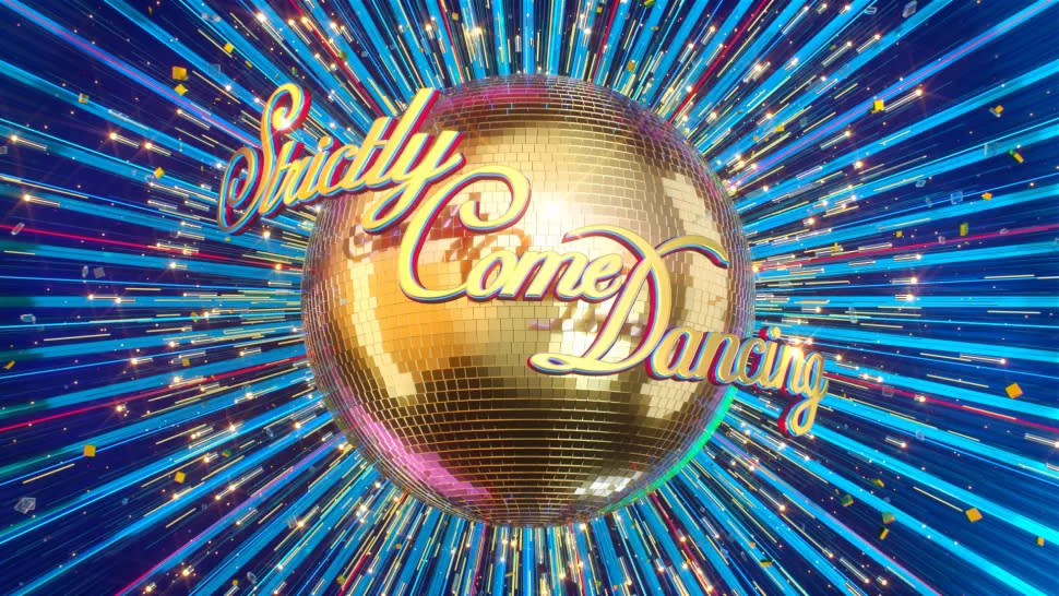  Strictly Come Dancing glitterball logo. 