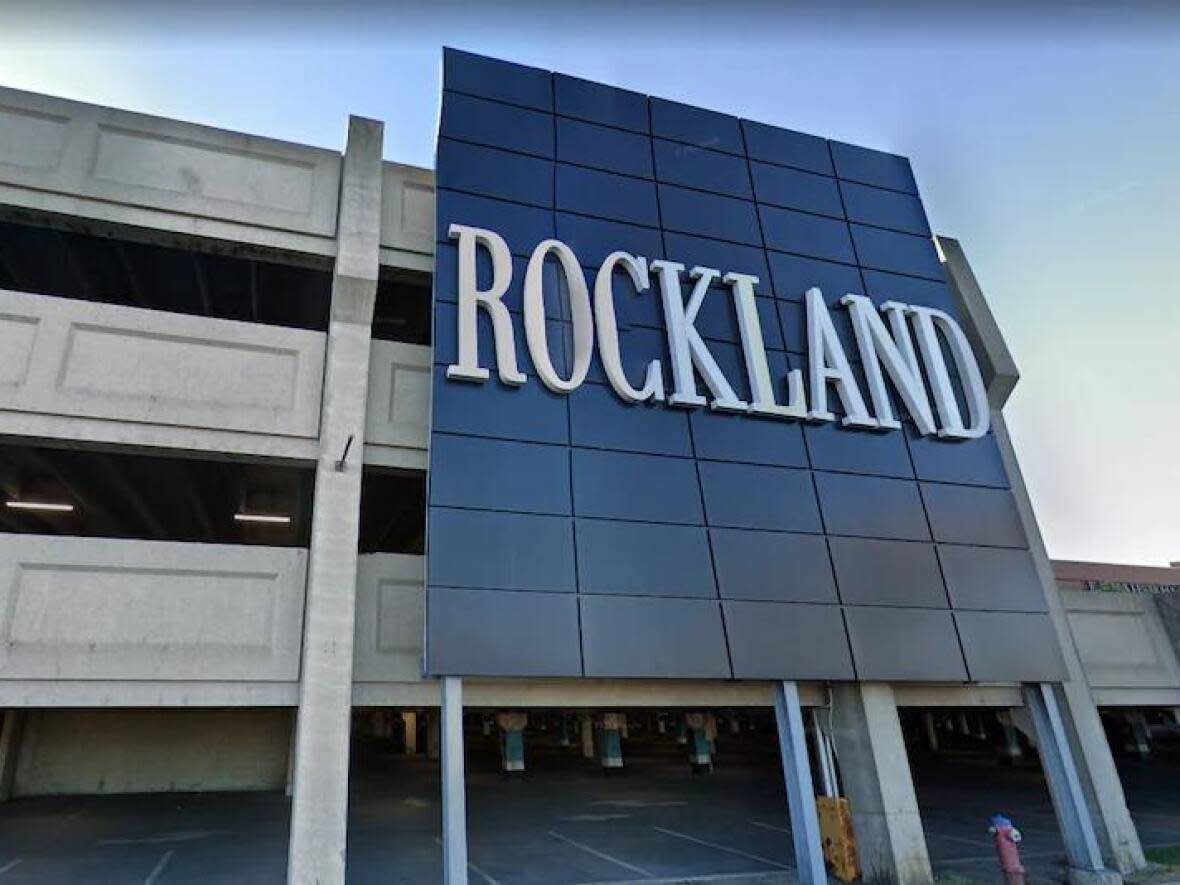 One of the two daylight shootings that day happened at the Rockland Centre's parking lot. Two men police say are responsible are now facing first-degree murder charges after fleeing the province.  (Google Maps - image credit)