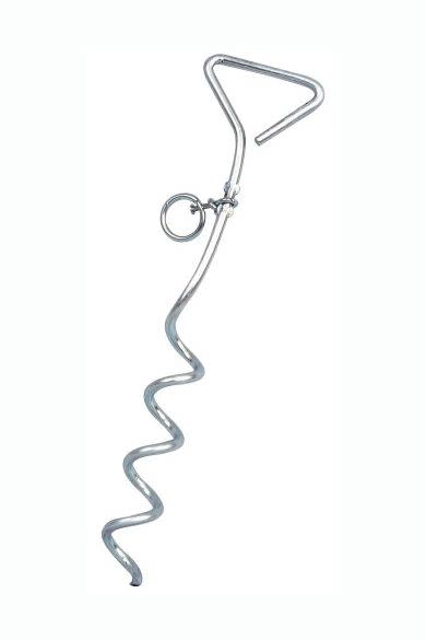 Let Them Roam With a Spiral Dog Leash Anchor