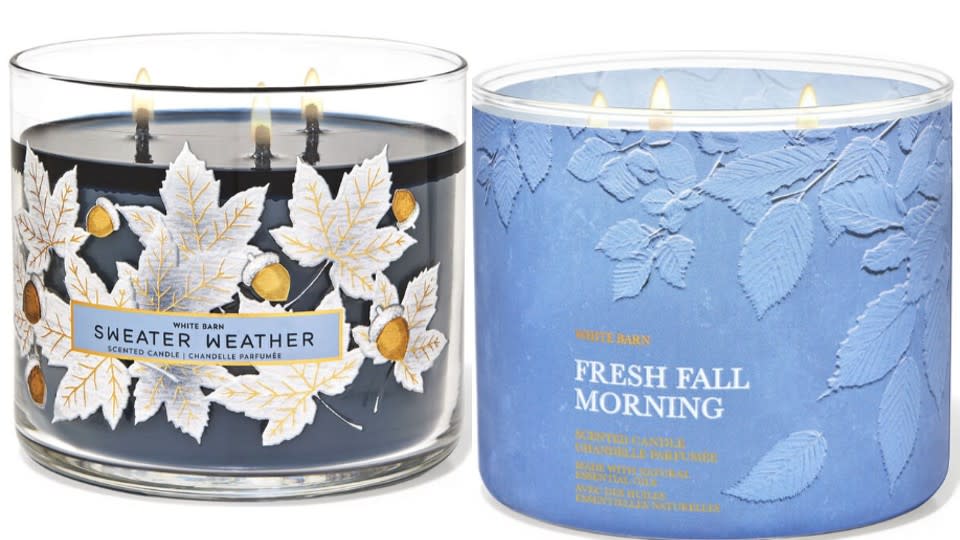 Bath & Body Works 3-Wick Candle, $27