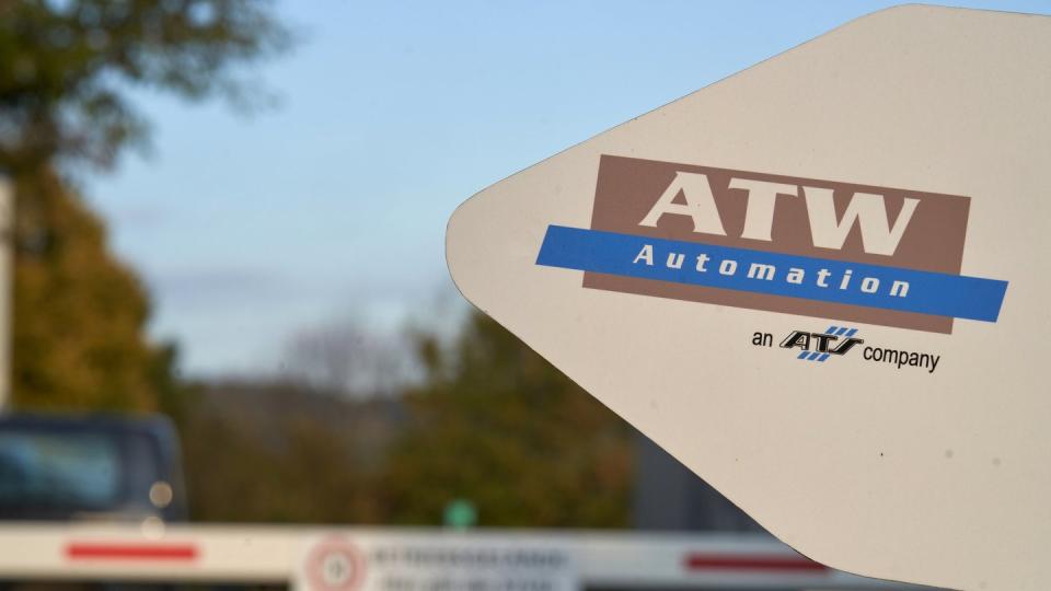 Das Firmengebäude des Autozulieferers ATW (Assembly & Test Europe GmbH) in Neuwied.