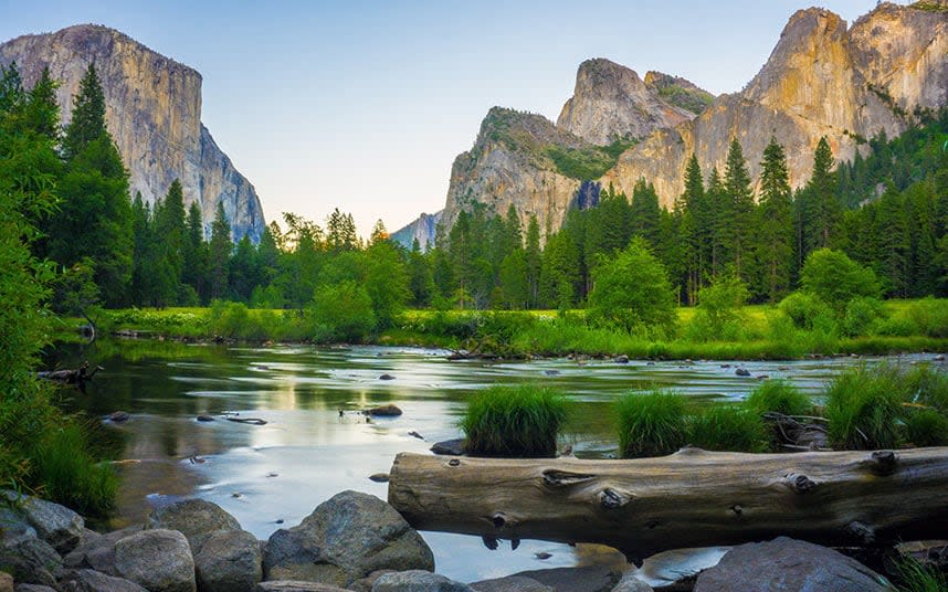 Yosemite in California has been hit by the shutdown - getty