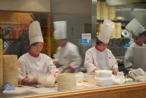 Making dumplings