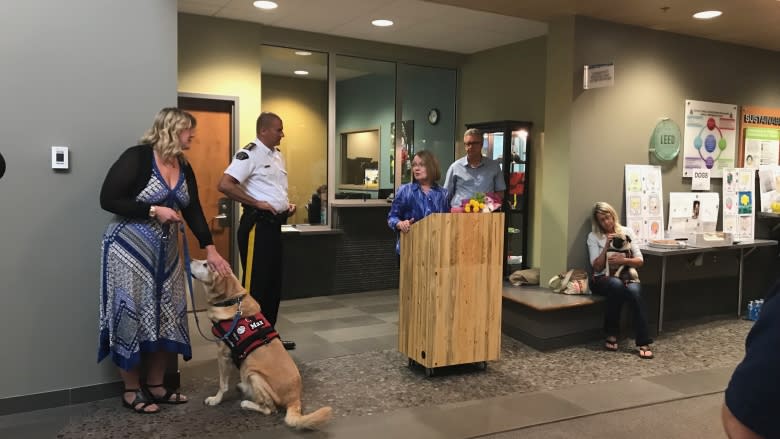 Victim services therapy dog retires after years of devoted service