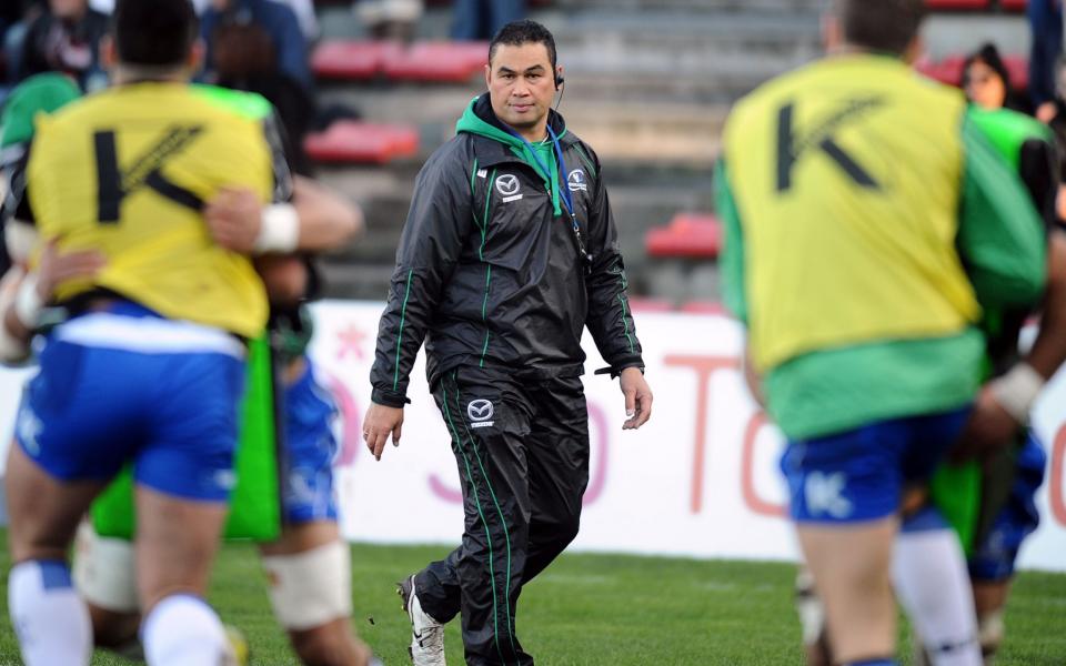 Pat Lam while coach of Connacht - AFP