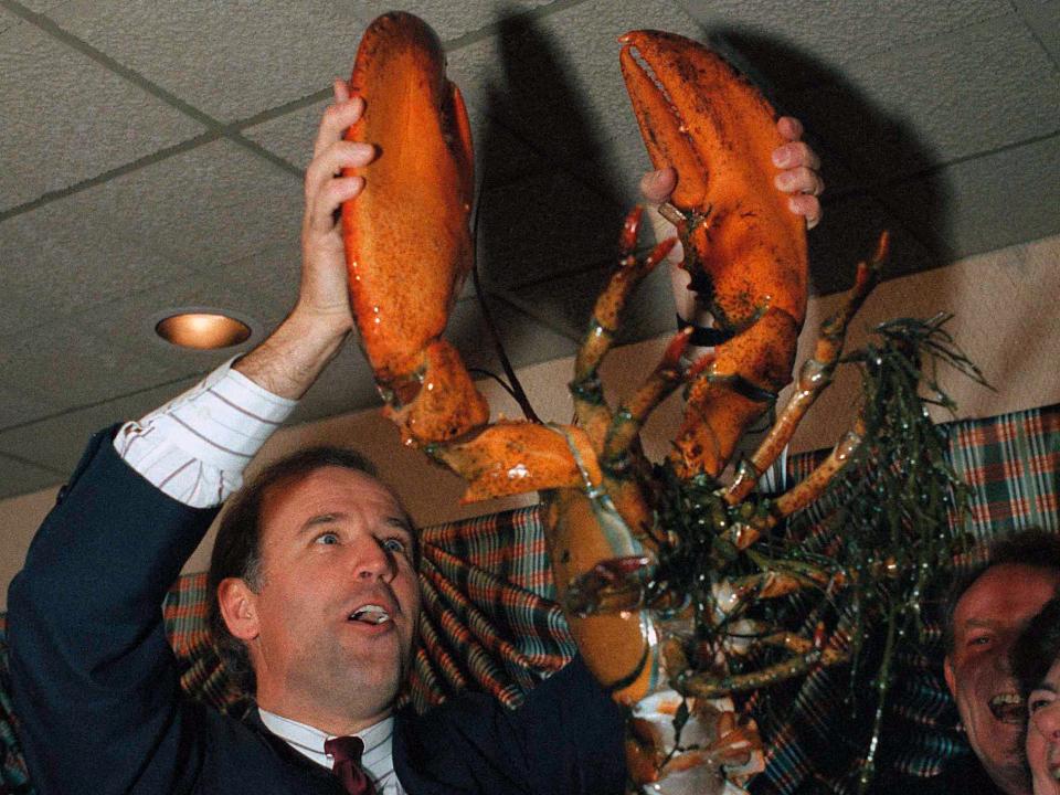 biden lobster 1987