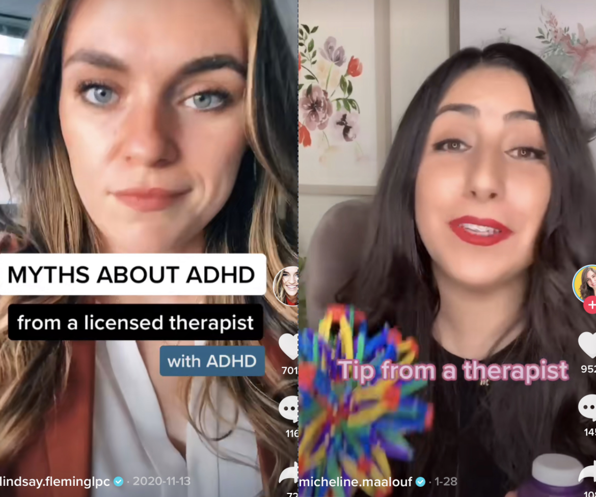 Mental health professionals are joining TikTok to combat misinformation on the app. (Photo: TikTok)