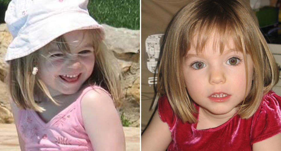 Madeleine McCann, 3, is pictured.