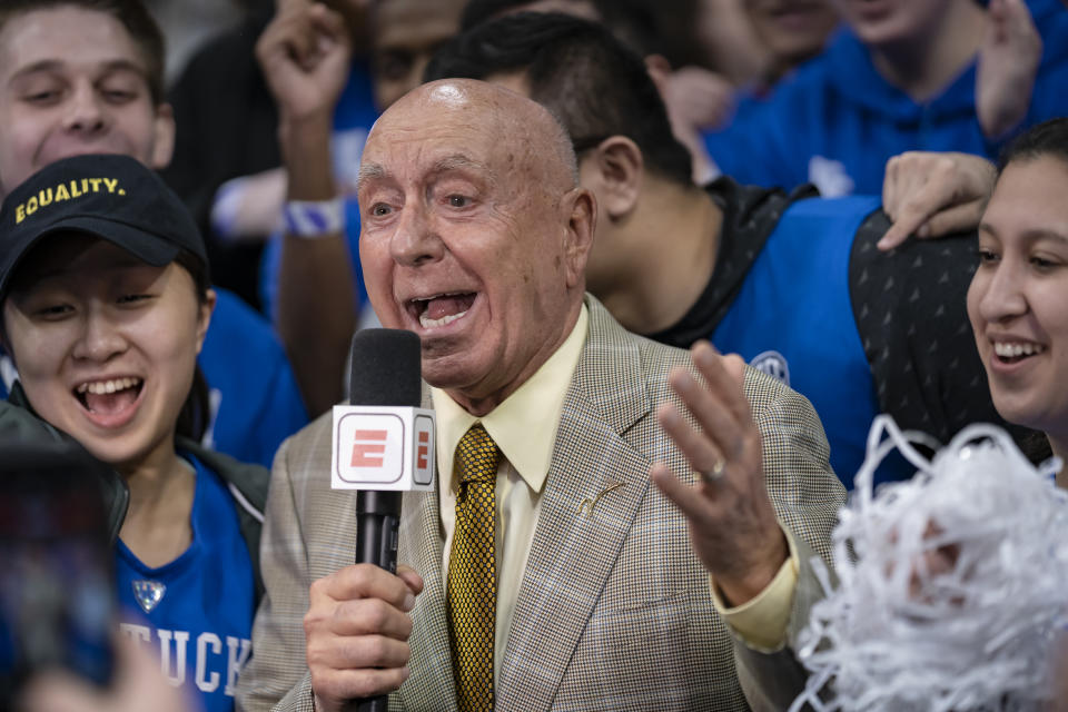 ESPN commentator Dick Vitale