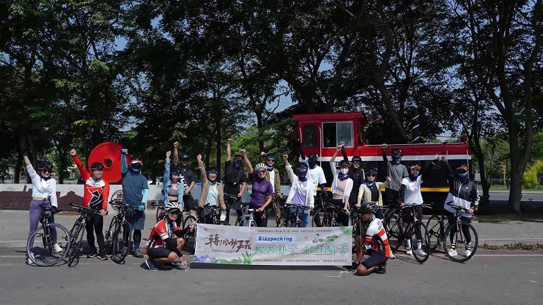 單車女神Linda現身嘉義帶騎　國慶騎單車玩嘉就對了