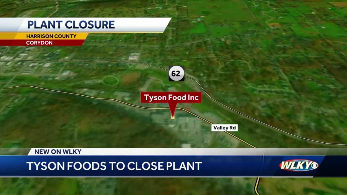 Tyson Foods closing 4 plants, including one in southern Indiana